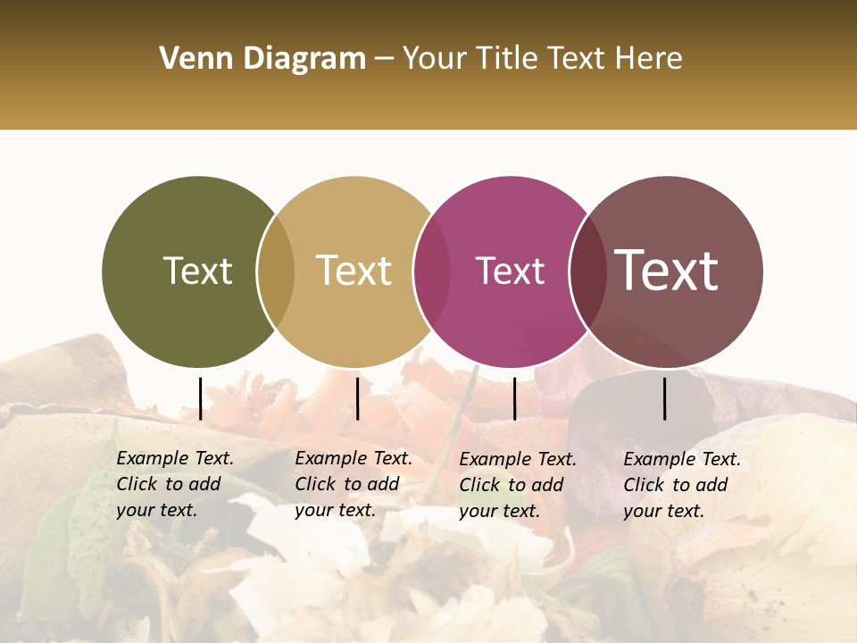 Leaves Scraps Ecology PowerPoint Template