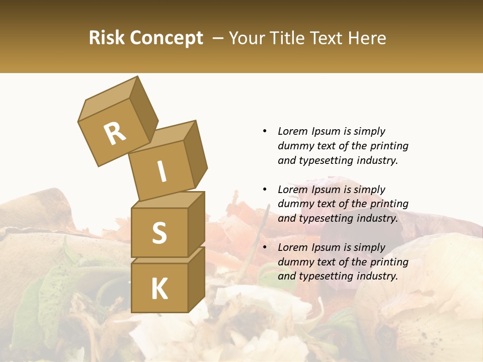 Leaves Scraps Ecology PowerPoint Template