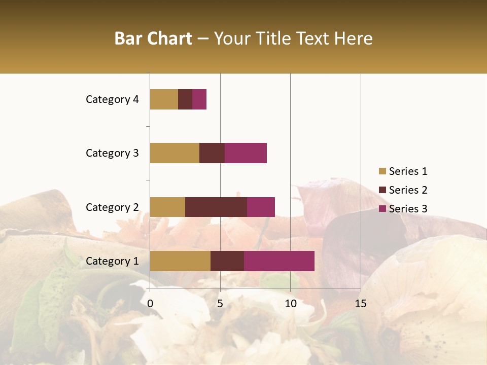 Leaves Scraps Ecology PowerPoint Template