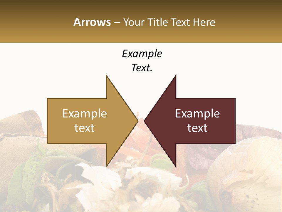 Leaves Scraps Ecology PowerPoint Template