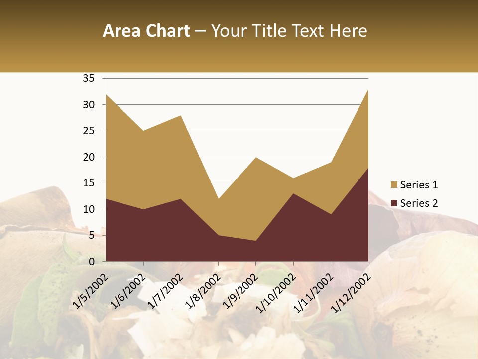 Leaves Scraps Ecology PowerPoint Template