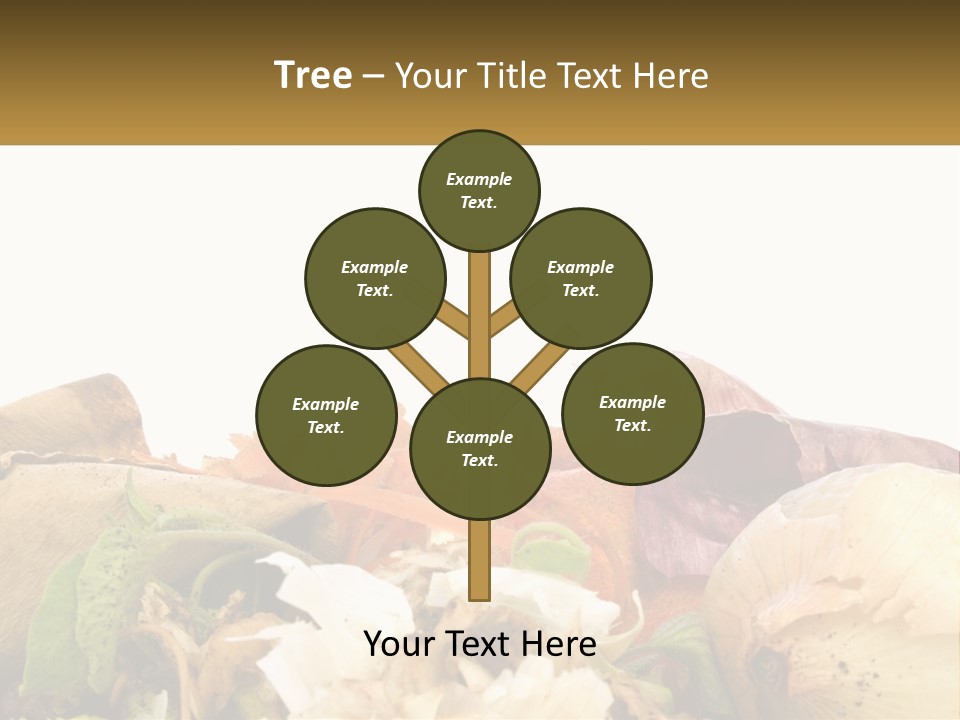 Leaves Scraps Ecology PowerPoint Template