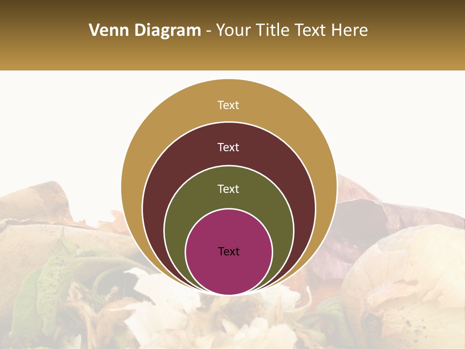 Leaves Scraps Ecology PowerPoint Template