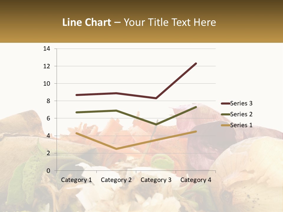 Leaves Scraps Ecology PowerPoint Template