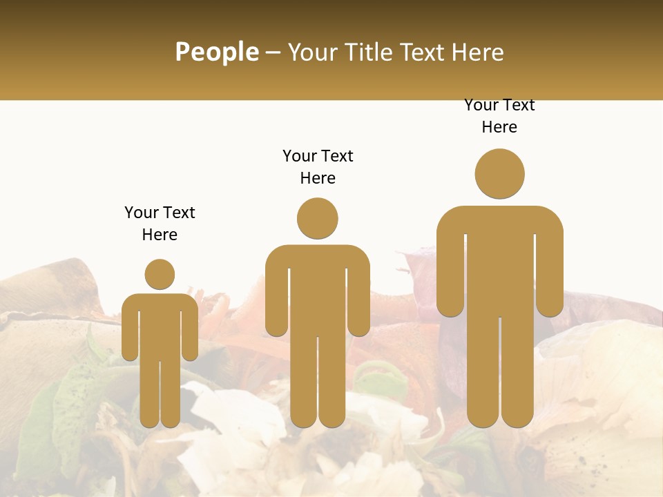 Leaves Scraps Ecology PowerPoint Template