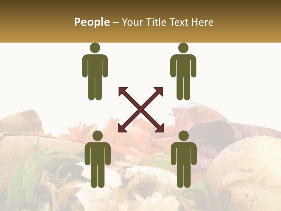 Leaves Scraps Ecology PowerPoint Template