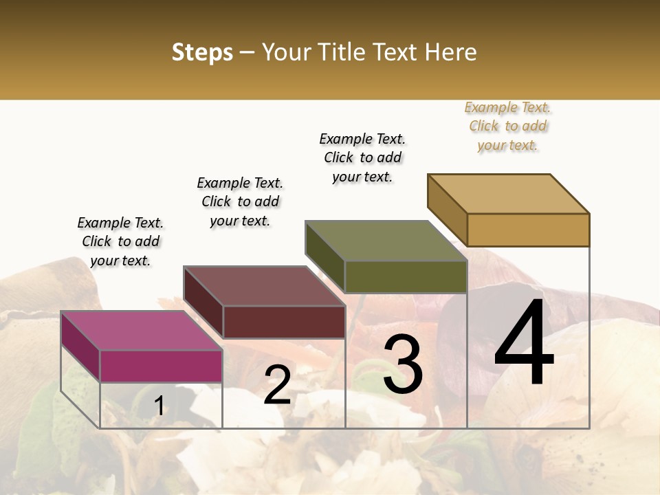 Leaves Scraps Ecology PowerPoint Template