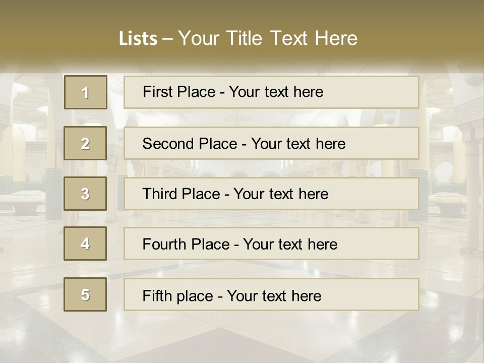 Element Landmark Arch PowerPoint Template