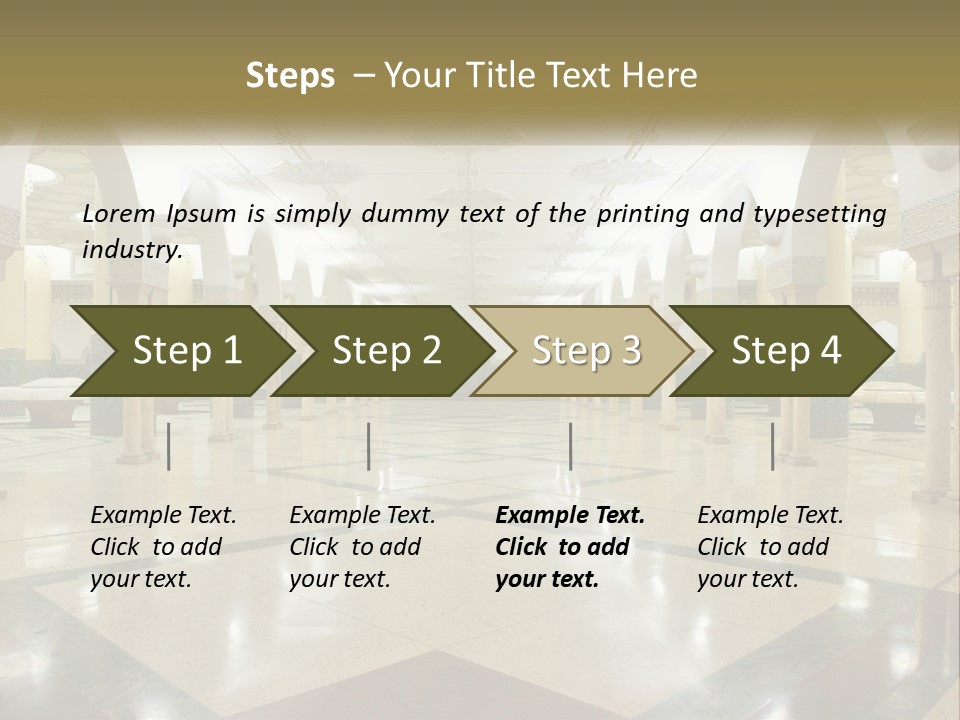 Element Landmark Arch PowerPoint Template