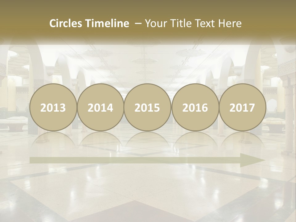 Element Landmark Arch PowerPoint Template