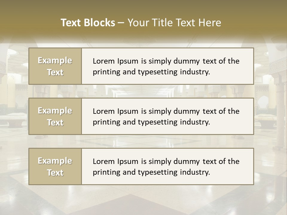 Element Landmark Arch PowerPoint Template