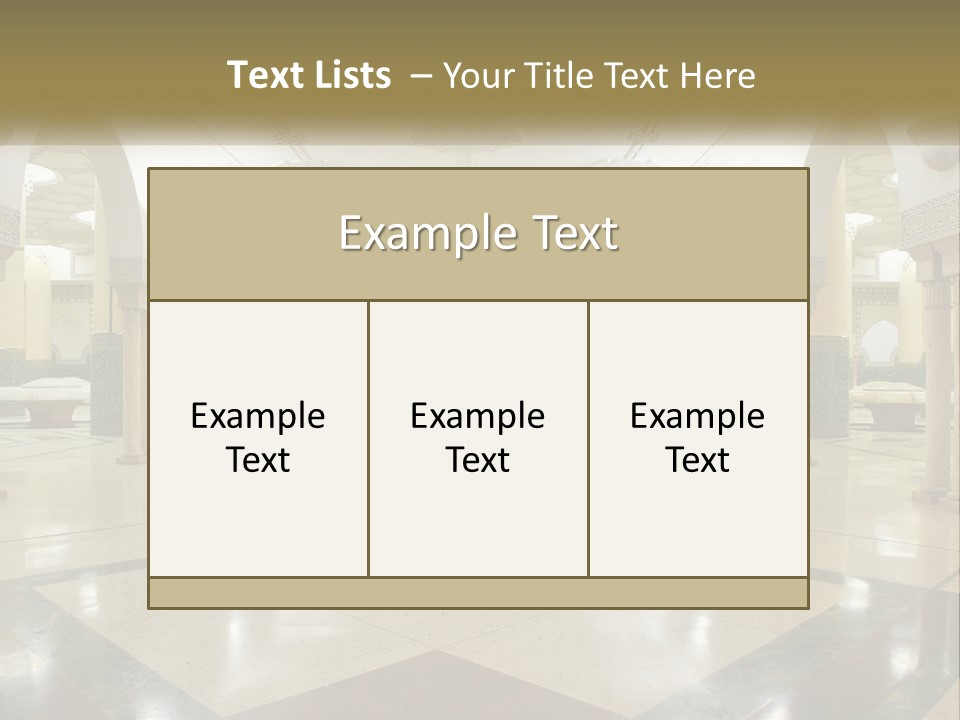 Element Landmark Arch PowerPoint Template