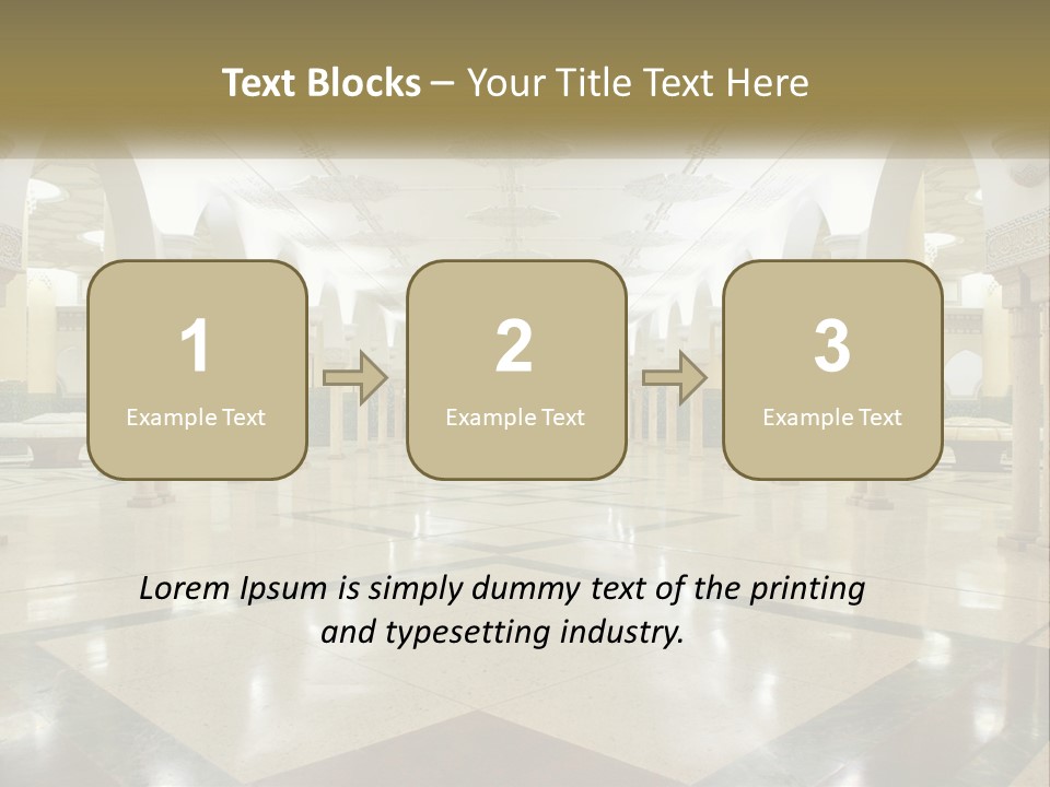 Element Landmark Arch PowerPoint Template