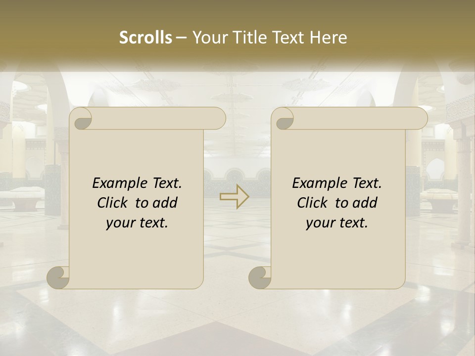 Element Landmark Arch PowerPoint Template