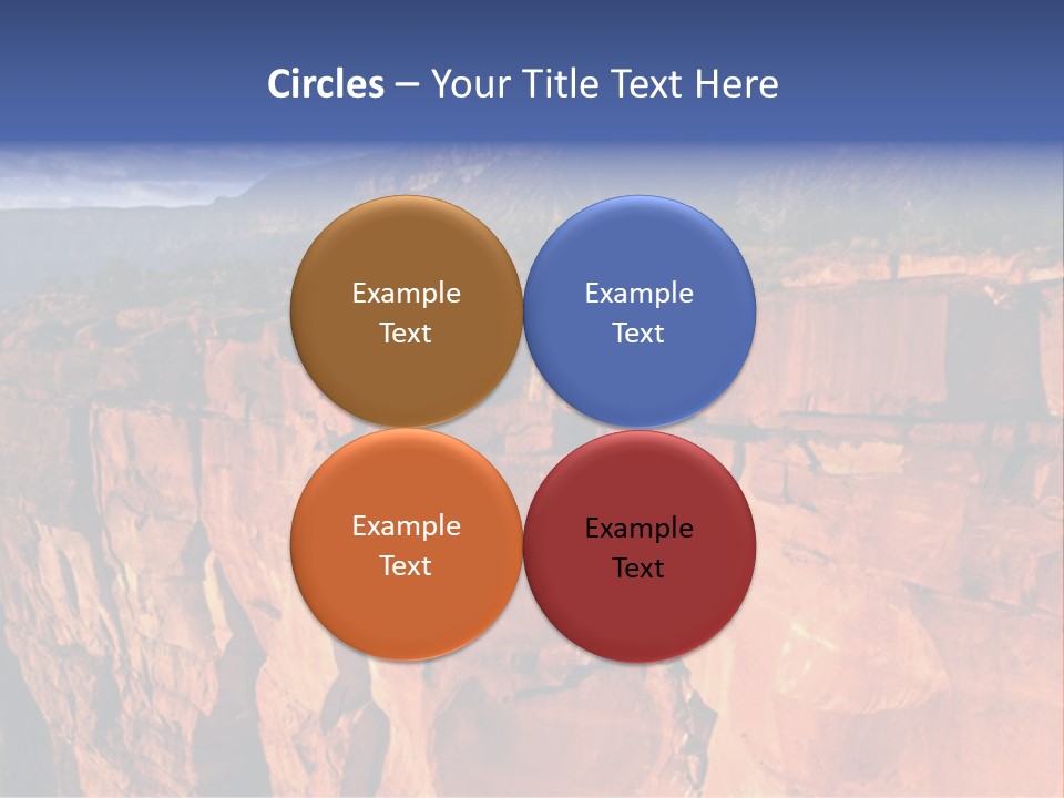 Rocks Boulder Landscape PowerPoint Template