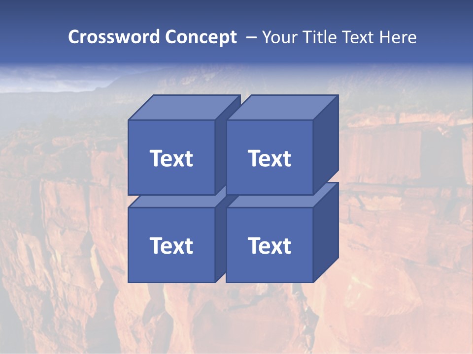 Rocks Boulder Landscape PowerPoint Template