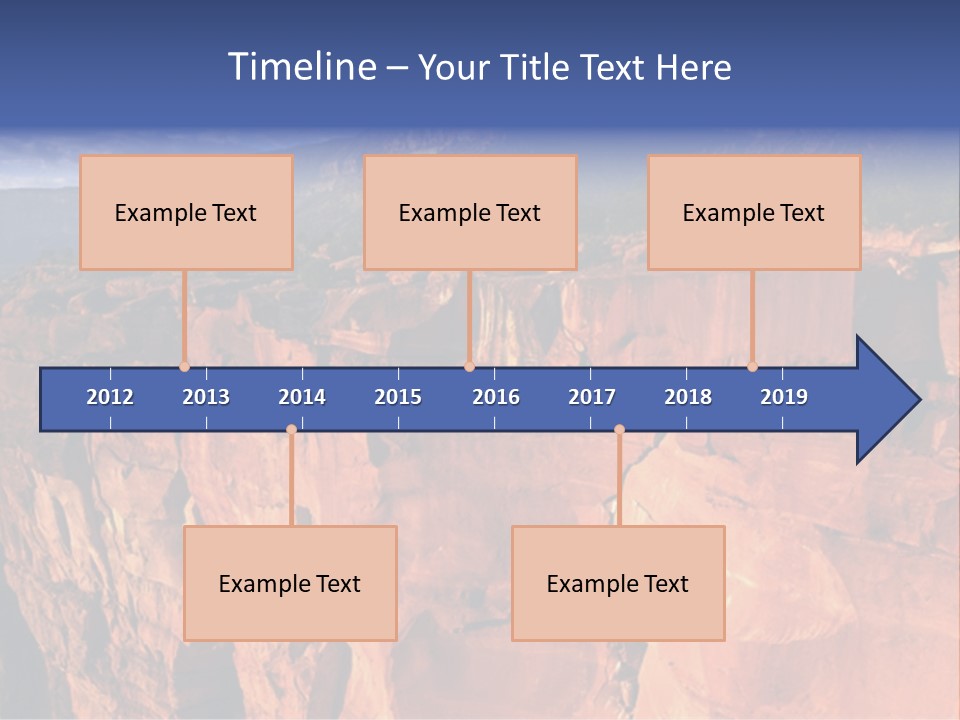 Rocks Boulder Landscape PowerPoint Template