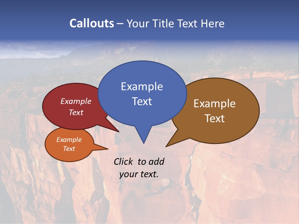 Rocks Boulder Landscape PowerPoint Template