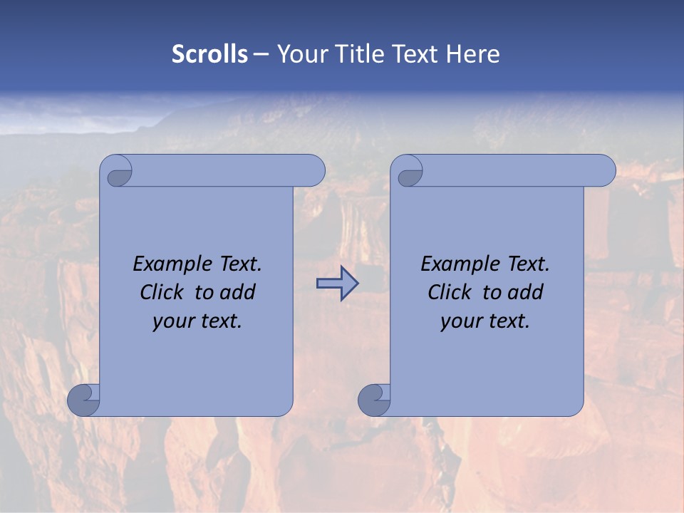 Rocks Boulder Landscape PowerPoint Template