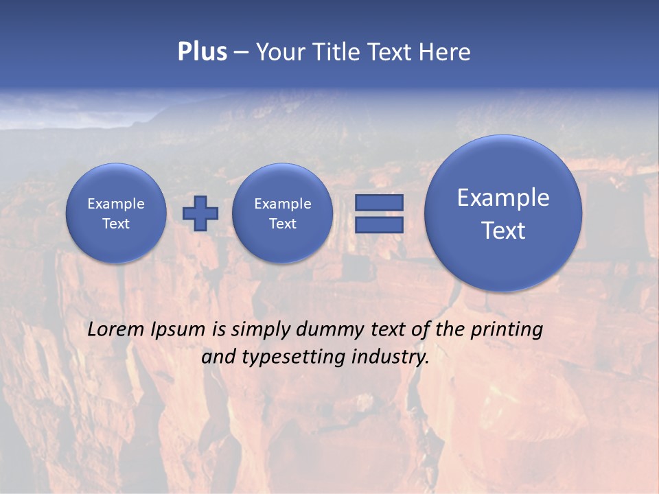 Rocks Boulder Landscape PowerPoint Template