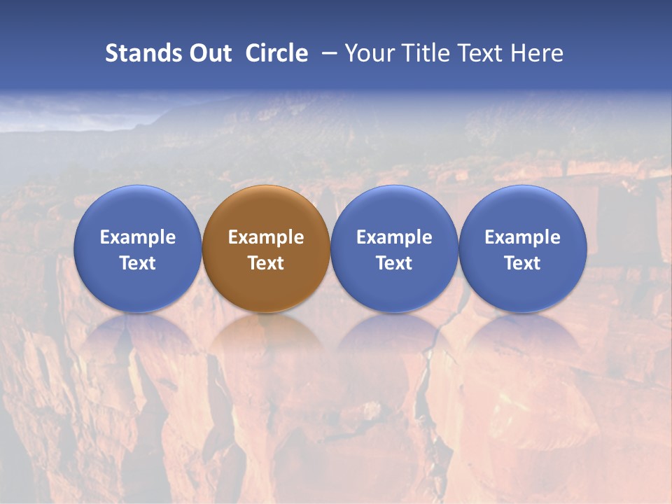 Rocks Boulder Landscape PowerPoint Template