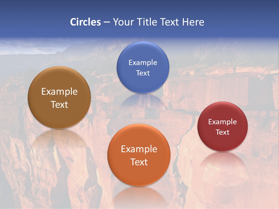 Rocks Boulder Landscape PowerPoint Template