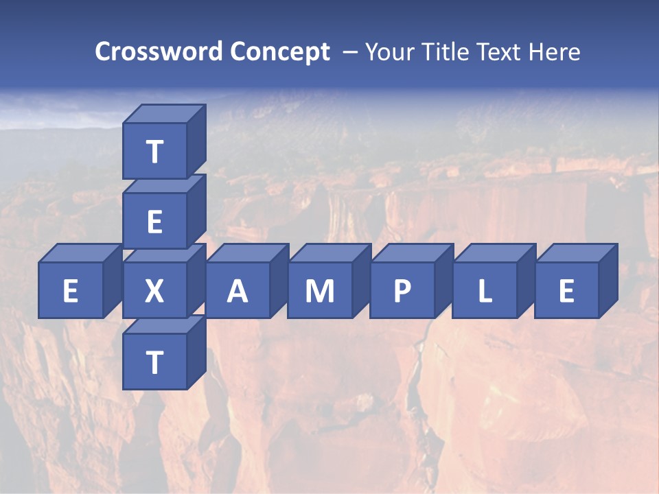 Rocks Boulder Landscape PowerPoint Template