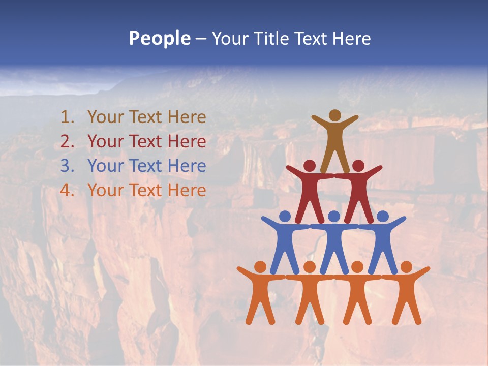 Rocks Boulder Landscape PowerPoint Template