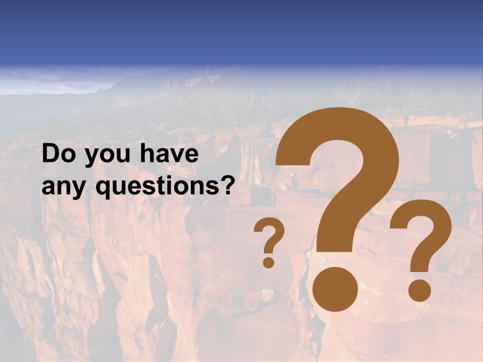 Rocks Boulder Landscape PowerPoint Template