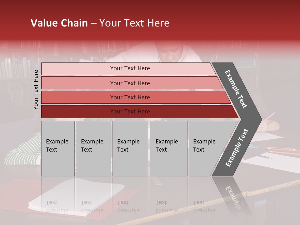 Pupil Paper Cut PowerPoint Template
