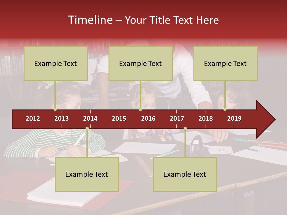 Pupil Paper Cut PowerPoint Template