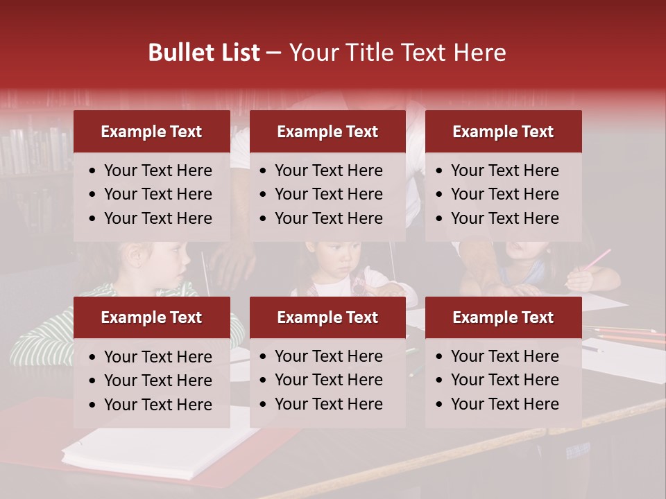 Pupil Paper Cut PowerPoint Template