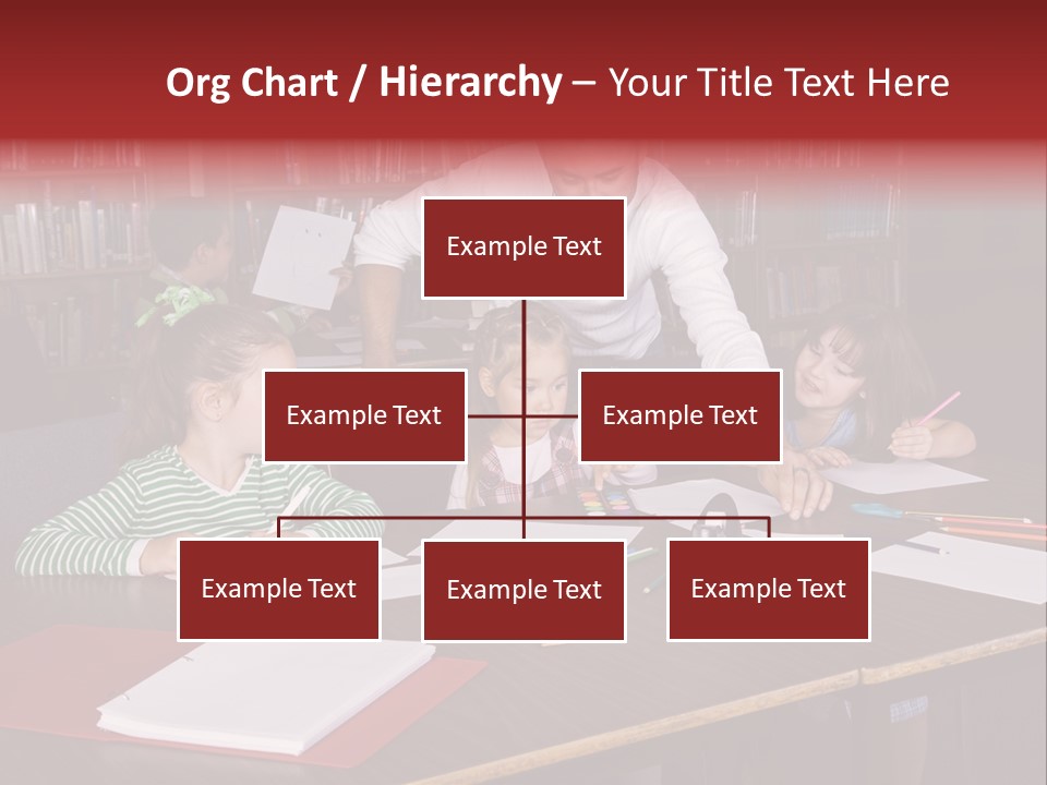 Pupil Paper Cut PowerPoint Template