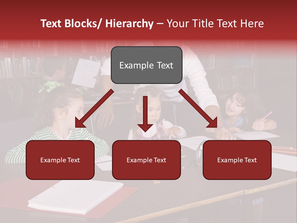 Pupil Paper Cut PowerPoint Template