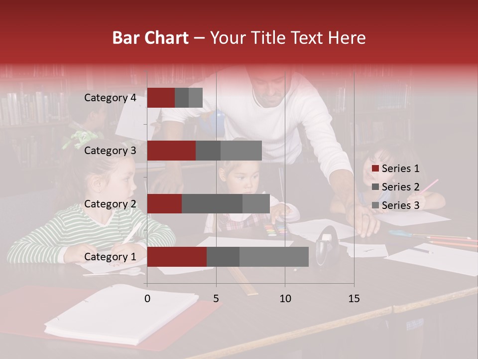 Pupil Paper Cut PowerPoint Template