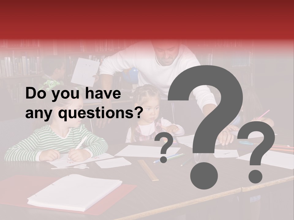 Pupil Paper Cut PowerPoint Template