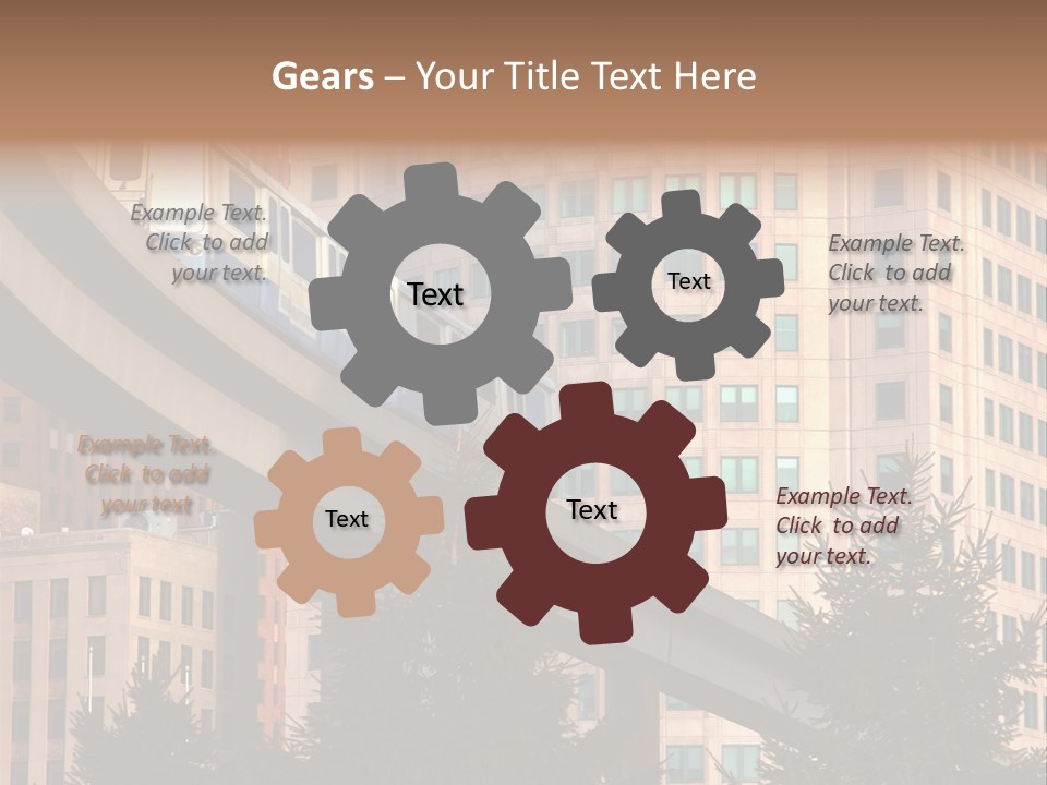 Hotels Transit Transportation PowerPoint Template