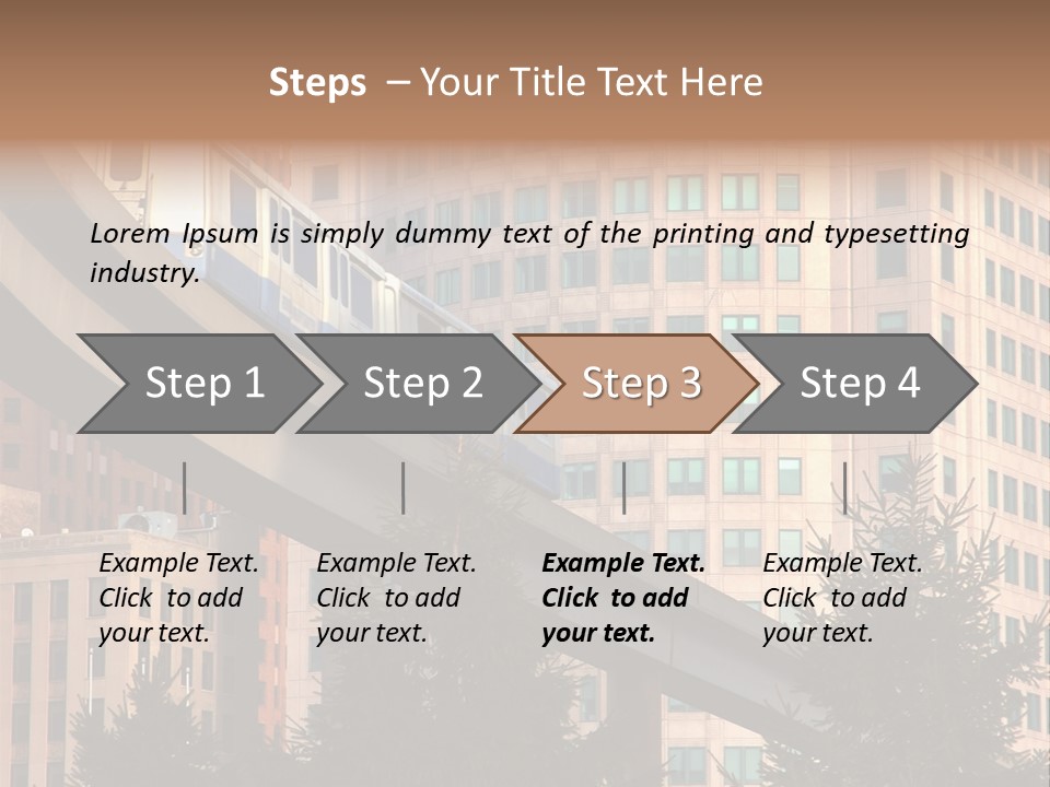 Hotels Transit Transportation PowerPoint Template