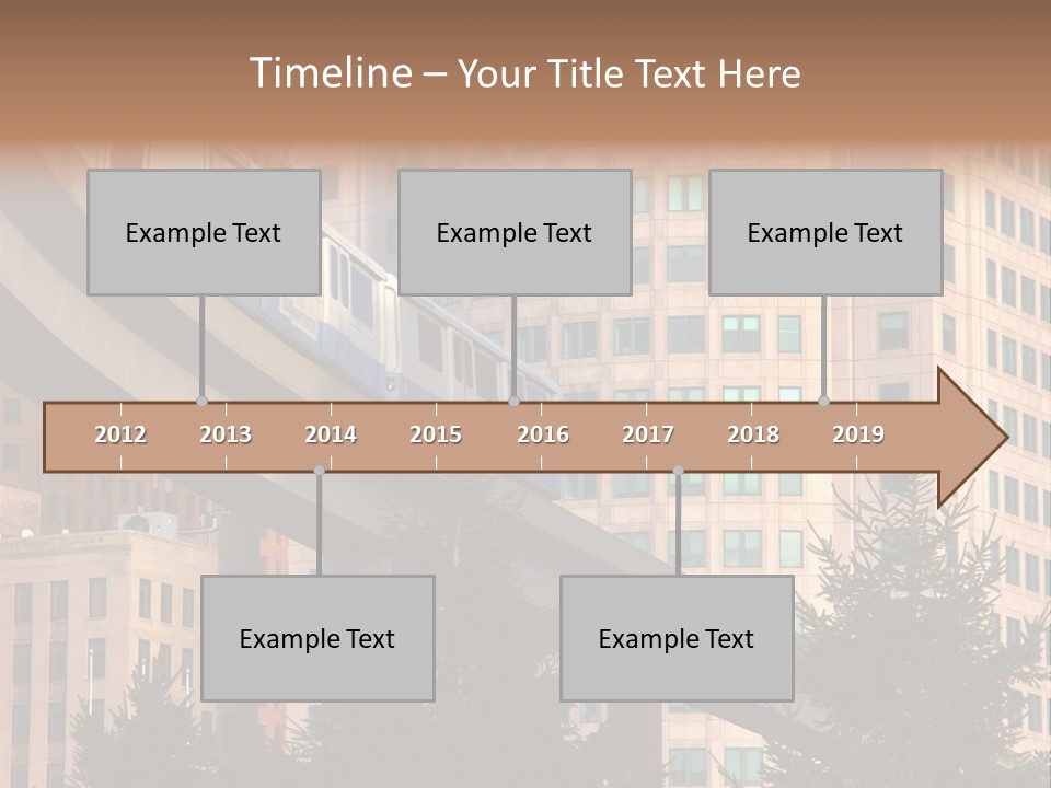 Hotels Transit Transportation PowerPoint Template