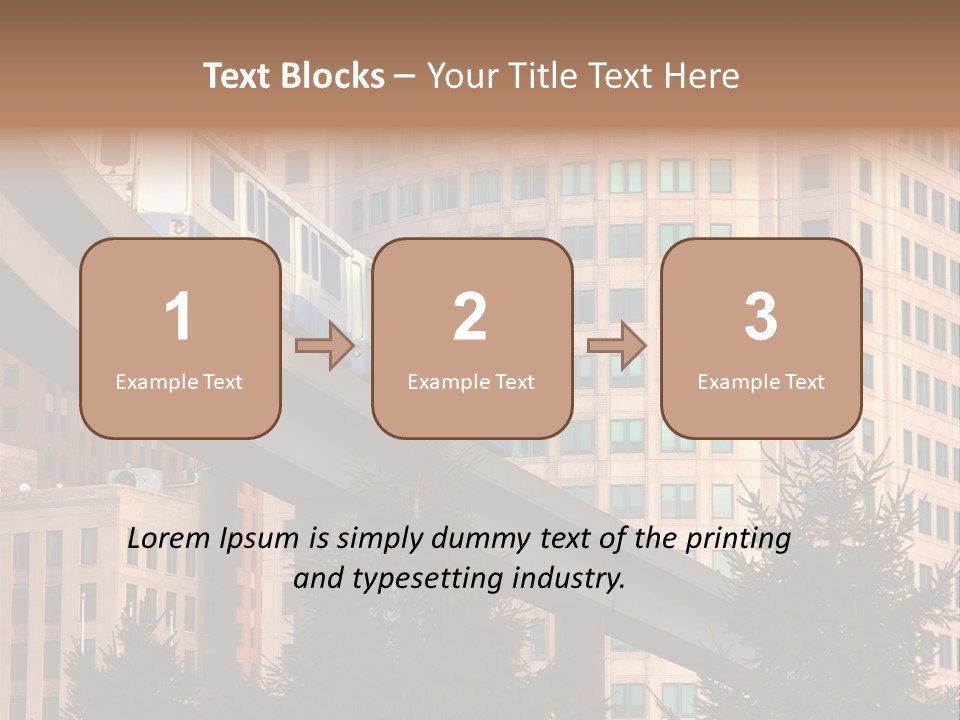 Hotels Transit Transportation PowerPoint Template