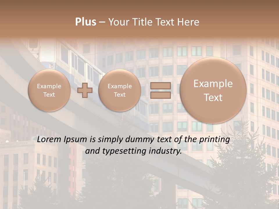Hotels Transit Transportation PowerPoint Template