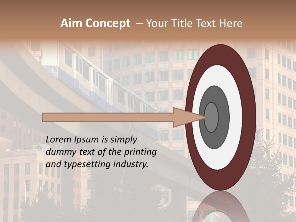 Hotels Transit Transportation PowerPoint Template