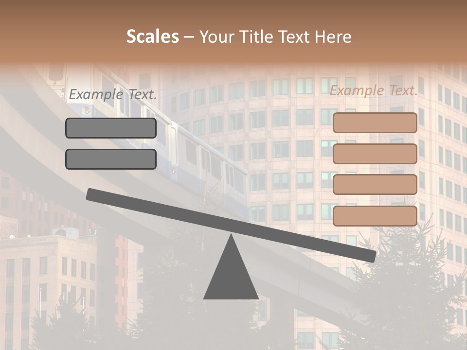 Hotels Transit Transportation PowerPoint Template