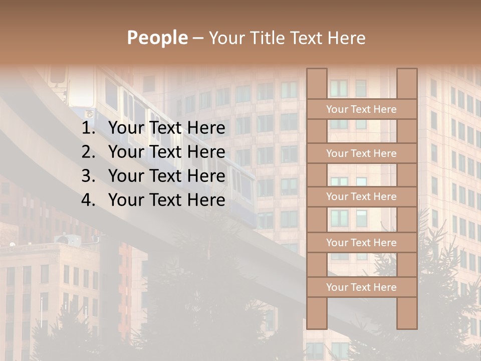 Hotels Transit Transportation PowerPoint Template