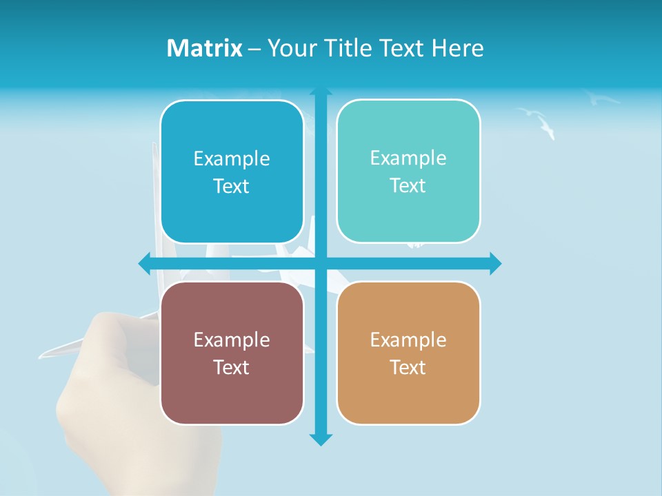 Origami Paper Birds PowerPoint Template