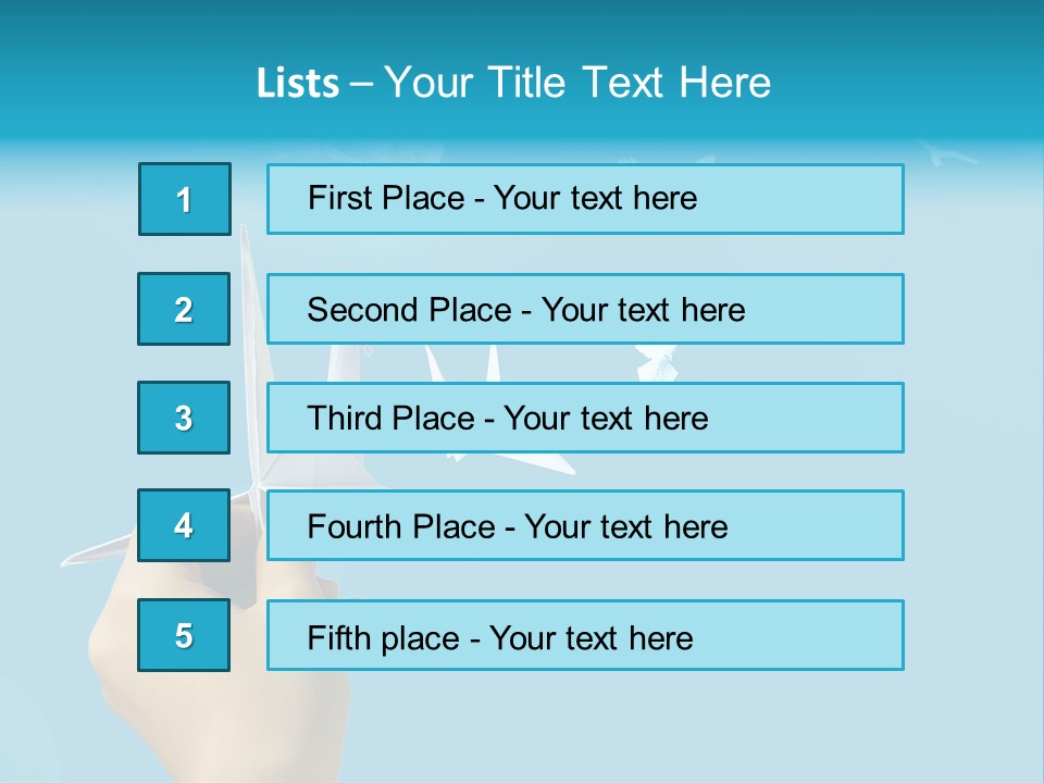 Origami Paper Birds PowerPoint Template