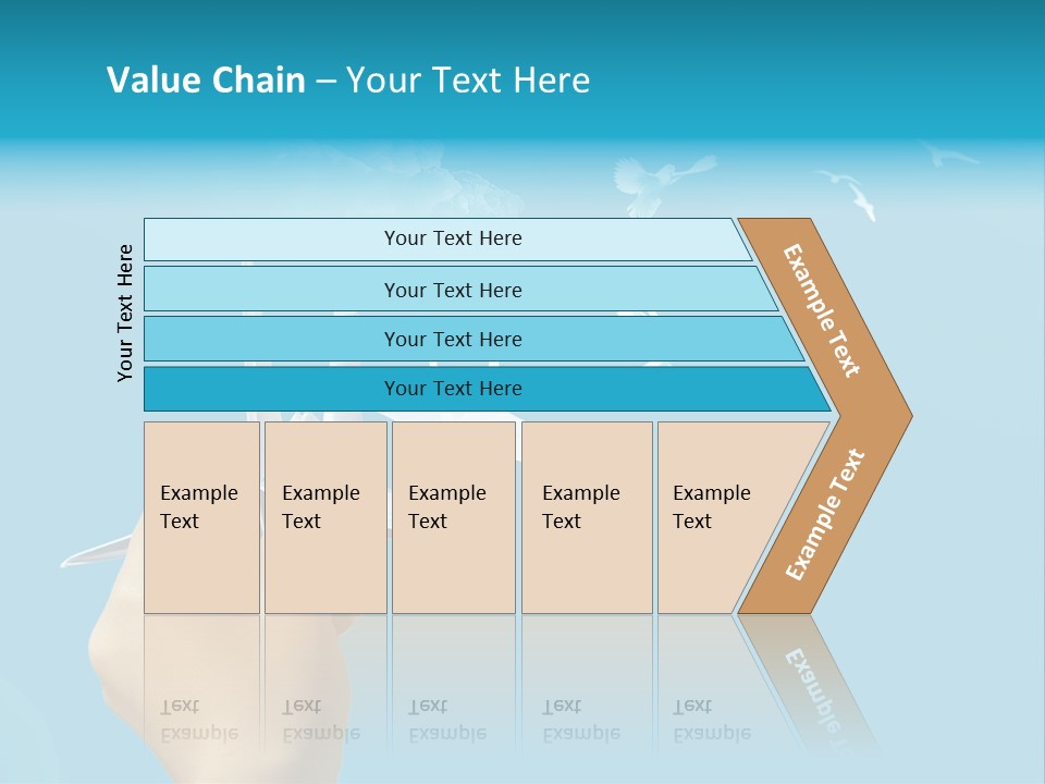 Origami Paper Birds PowerPoint Template