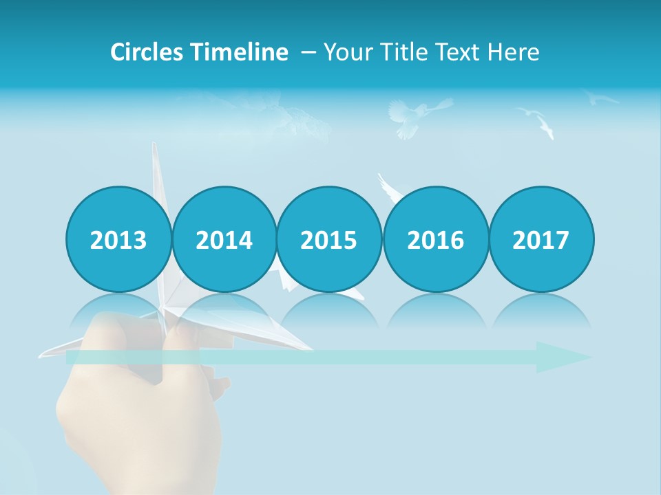 Origami Paper Birds PowerPoint Template