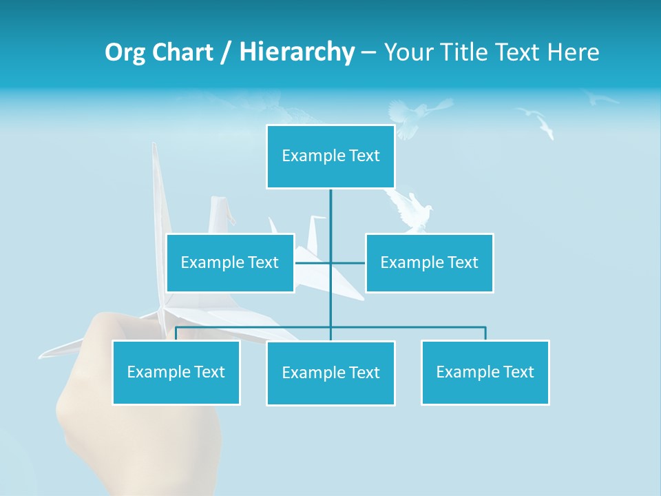 Origami Paper Birds PowerPoint Template