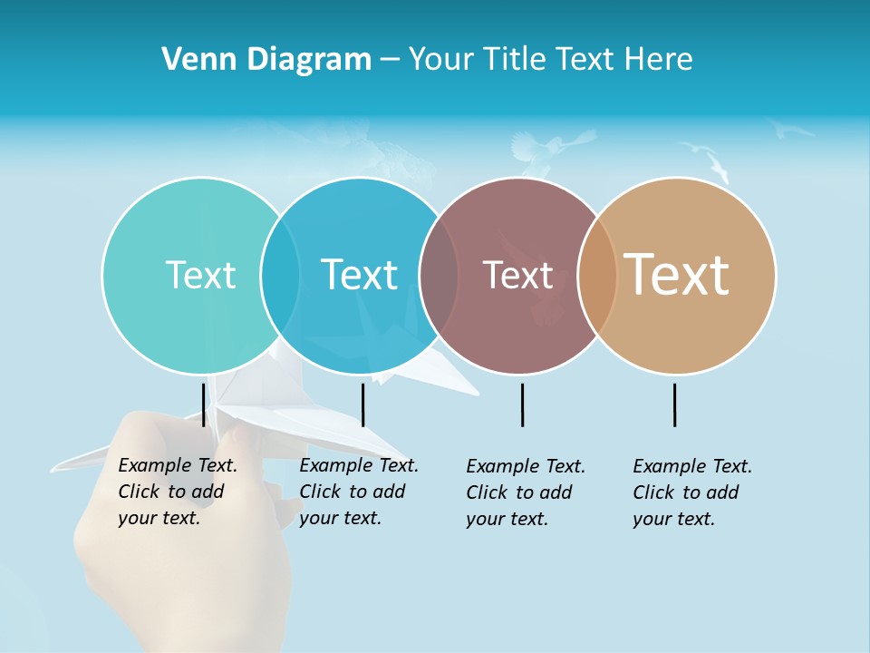 Origami Paper Birds PowerPoint Template